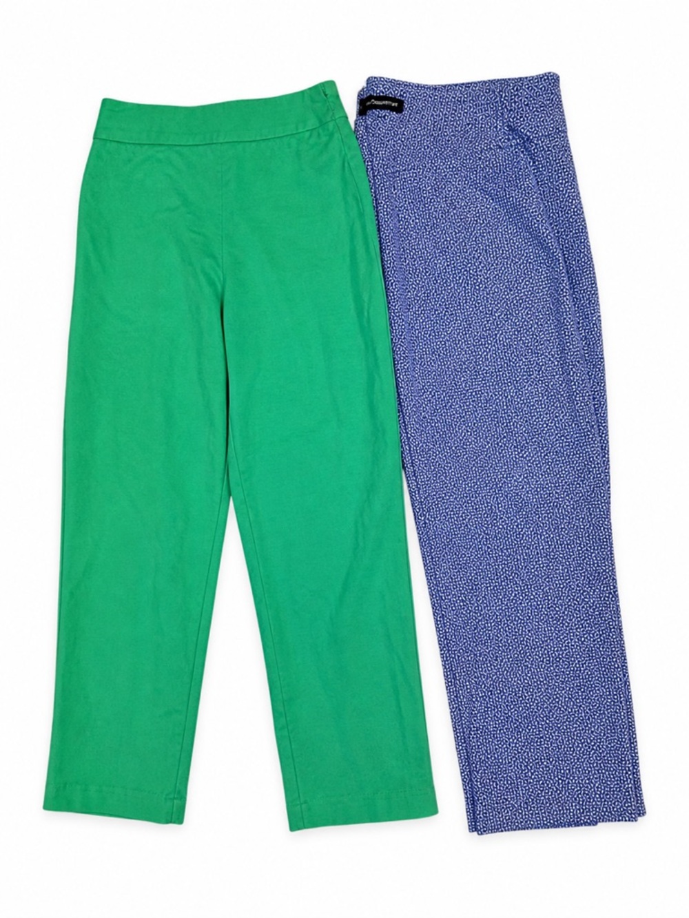 Work Pants Bundle Sz 12 Capri & Ankle Stretch Office Career Lot